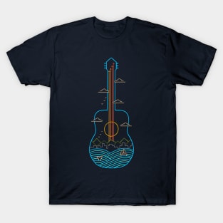 Nature Guitar T-Shirt